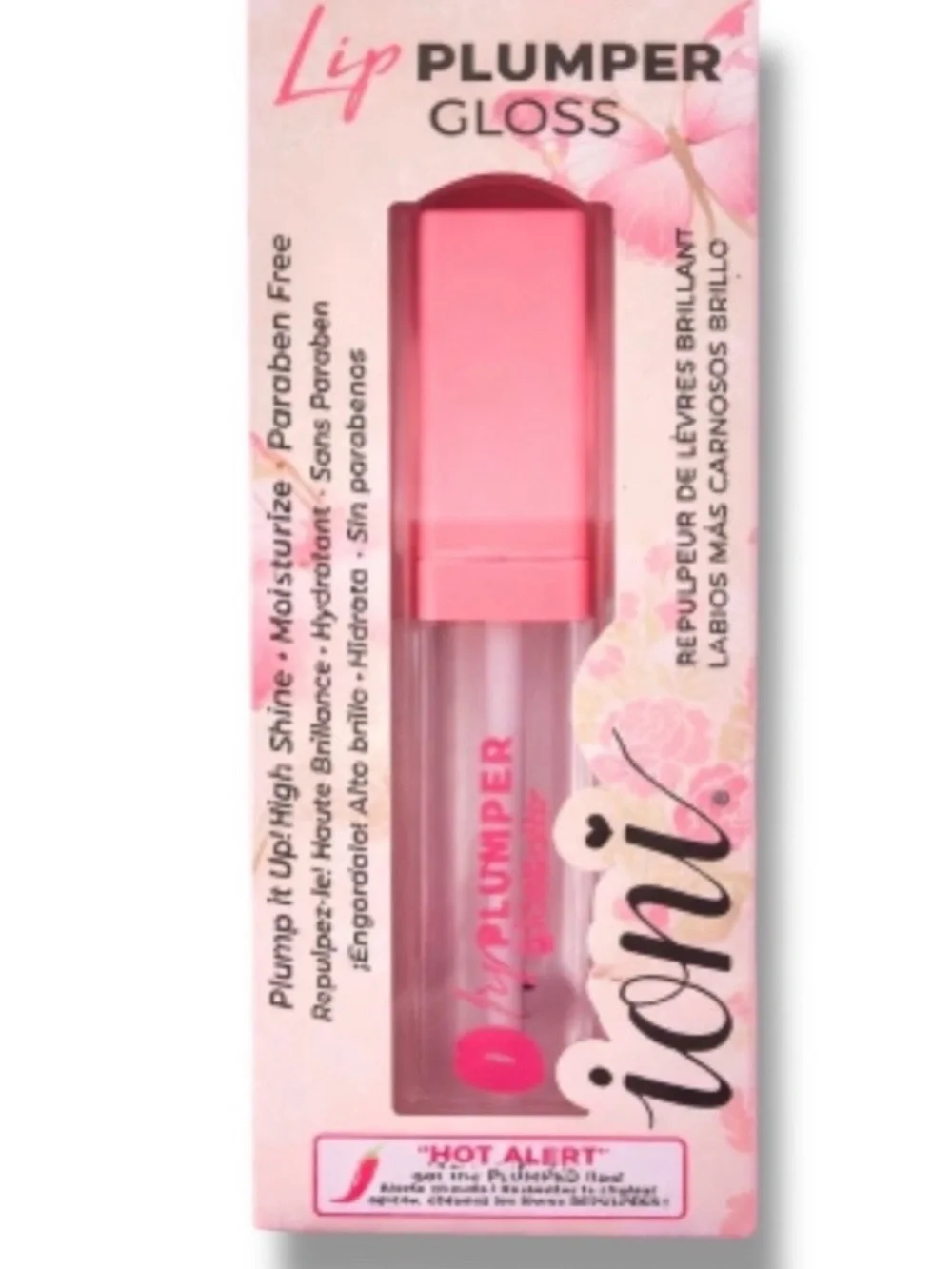 Lip Plumper Gloss & Black Lip Liner